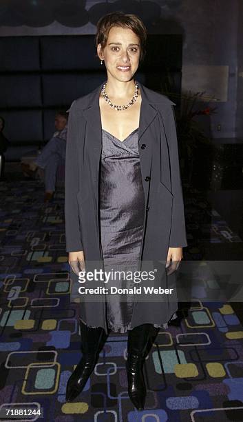 Judy Kuhn arrives on the red carpet for the TIFF gala screening of the film "Day On Fire" on September 13, 2006 in Toronto, Canada.