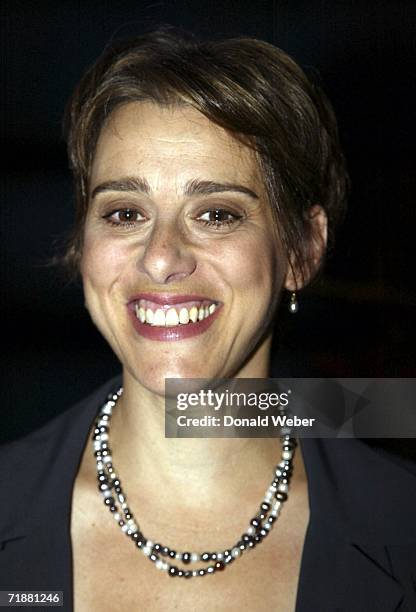 Judy Kuhn arrives on the red carpet for the TIFF gala screening of the film "Day On Fire" on September 13, 2006 in Toronto, Canada.