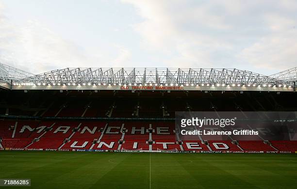 General view during Training ahead of the Champions League match against Manchester United at Old Trafford on September 12, 2006 in Manchester,...