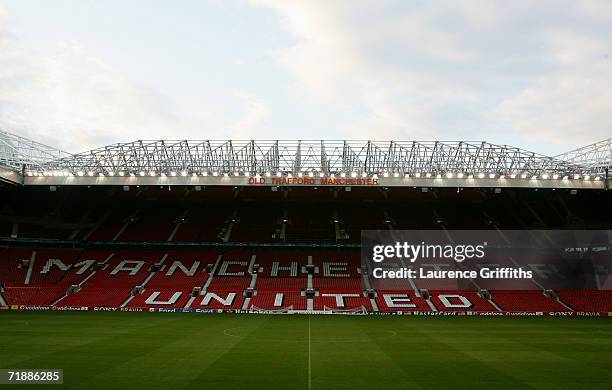 General view during Training ahead of the Champions League match against Manchester United at Old Trafford on September 12, 2006 in Manchester,...