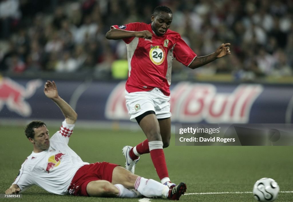 UEFA Cup: FC Salzburg v Blackburn Rovers