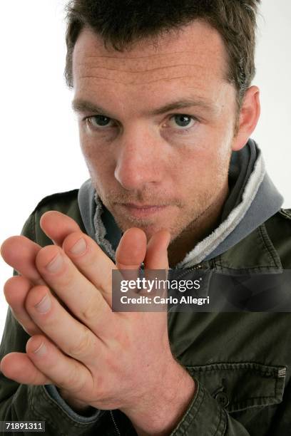 Actor Sam Worthington of the film "Macbeth" poses for portraits in the Chanel Celebrity Suite at the Four Season hotel during the Toronto...