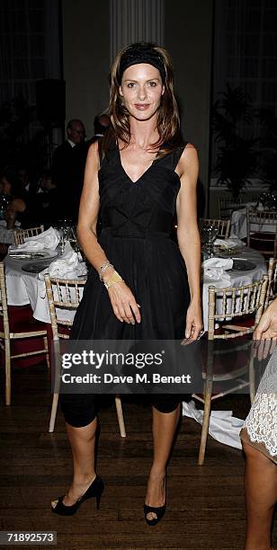 Trinny Woodall attends the Tiffany & Co after party and dinner to celebrate the revamp of Mayfair flagship store, at The Banqueting House, Whitehall...