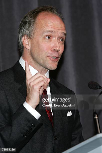 Director Douglas McGrath speals onstage at the Toronto International Film Festival gala presenation of the film "Infamous" held at the Roy Thomson...