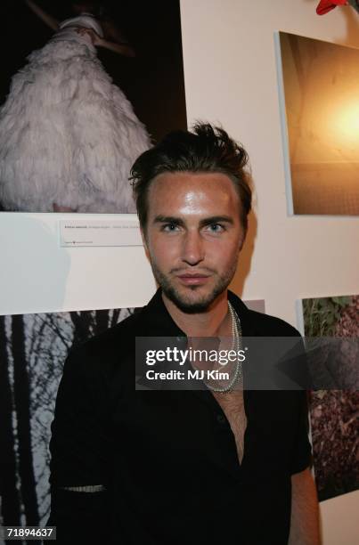 Designer Kristian Aadnevik attends the Canon's 'The Other Side of Fashion' event at Old Truman Brewery on September 14, 2006 in London, England.