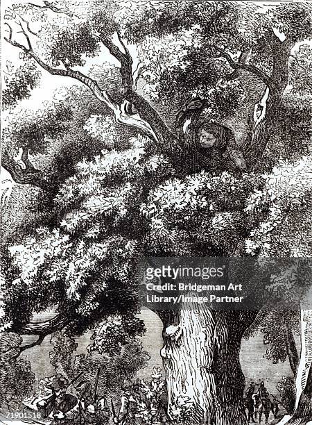 Charles II Hidden in the Oak Tree, 14th October 1651