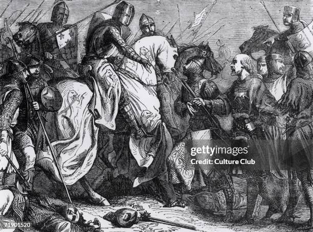 Henry III at the Battle of Lewes, 14th May 1264