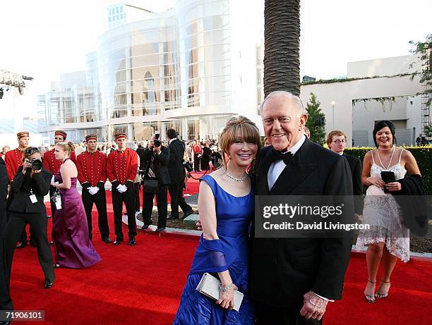 Founding Chair of the Orange County Performing Arts Center Henry Segerstrom and his wife Elizabeth attend The Center's celebration of its opening of...