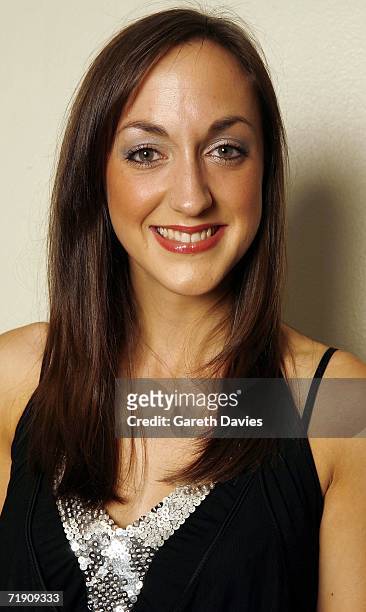 Helena Blackman, one of the three finalists of "How Do you solve a problem like Maria" poses on September 13, 2006 in London, England. The BBC's...