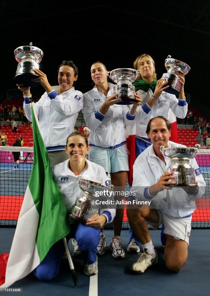 Fed Cup by BNP Paribas Final - Belgium v Italy