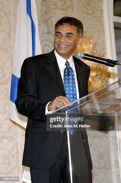 Salim Mansur, Honoree, attends The American Jewish Congress's "Profiles In Courage" Voices Of Muslim Reformers In The Modern World Honoring Salman...
