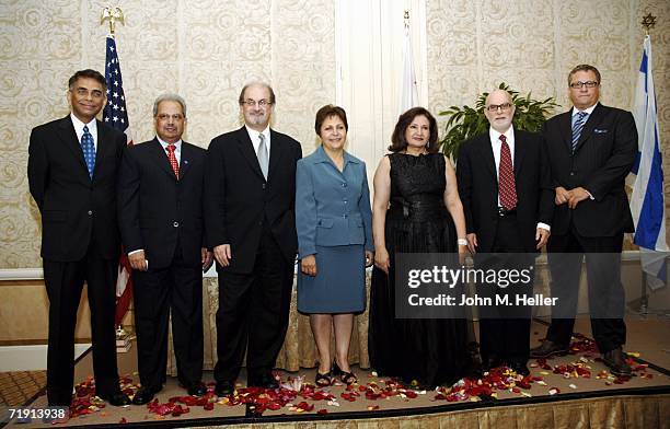 Salim Mansur, Honoree, Tashbih, Honoree, Salman Rushdie, Honoree, Wafa Sultan, Honoree, Nonie Darwish, Honoree, Gary P. Ratner, Executive Director...