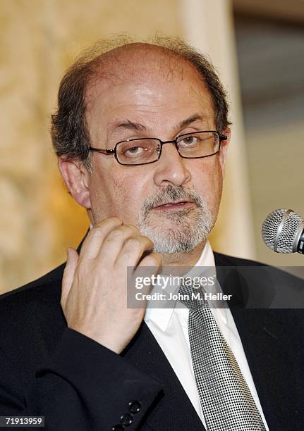 Salman Rushdie, Honoree, attends The American Jewish Congress's "Profiles In Courage" Voices Of Muslim Reformers In The Modern World Honoring Salman...