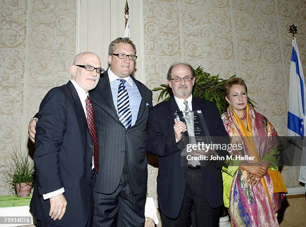 Attends The American Jewish Congress's "Profiles In Courage" Voices Of Muslim Reformers In The Modern World Honoring Salman Rushdie, Nonie Darwish,...