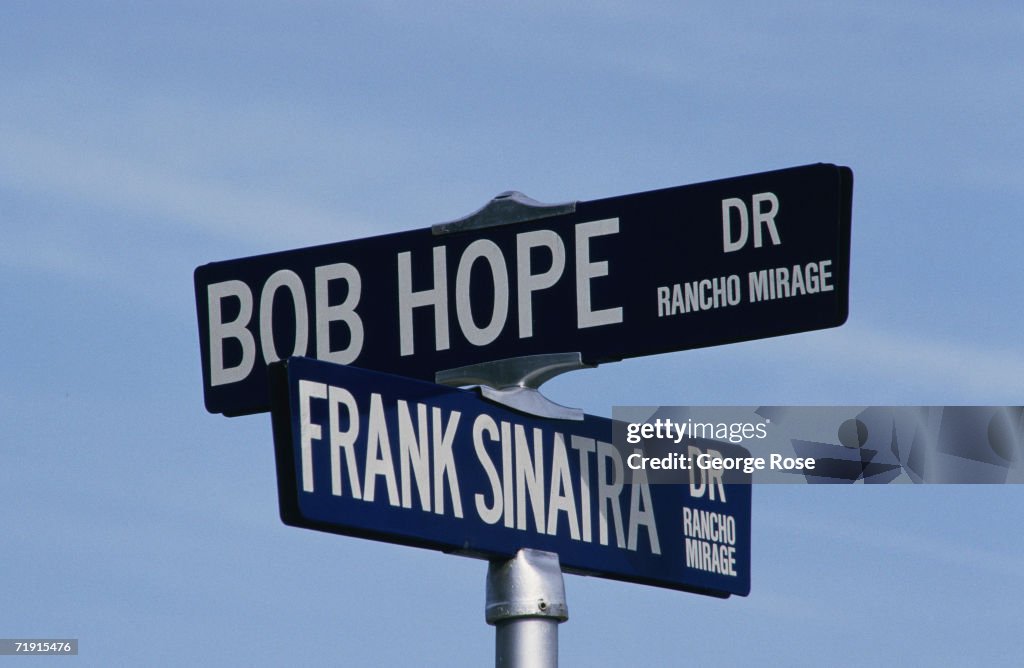 The Corner of Bob Hope & Frank Sinatra Drives