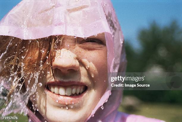 girl wearing hood - huva bildbanksfoton och bilder