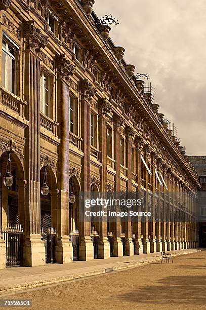 palais royal paris - palais royal fotografías e imágenes de stock