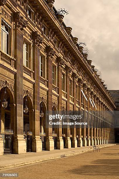 palais royal paris - palais royal stockfoto's en -beelden