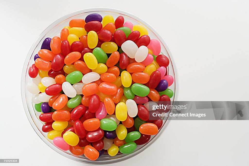 Bowl of jellybeans