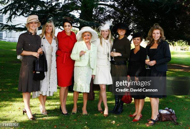 The European Wives and Girlfriends Emma Lofgren, Caroline Harrington, Diane Antonopoulos, Glendryth Woosnam, Jocelyn Hefner, Morgan Norman, Laurae...