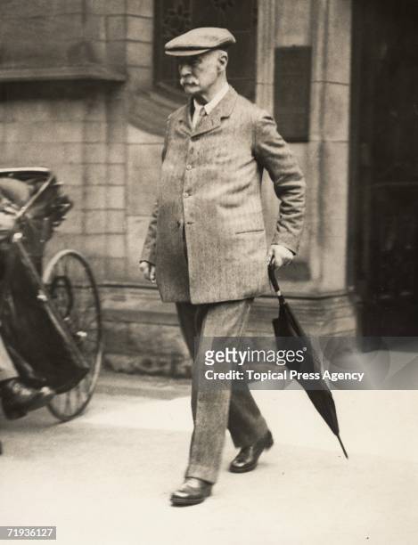 English soldier Arthur Charles Wellesley, the 4th Duke of Wellington , in Harrogate, Yorkshire, 19th August 1930.