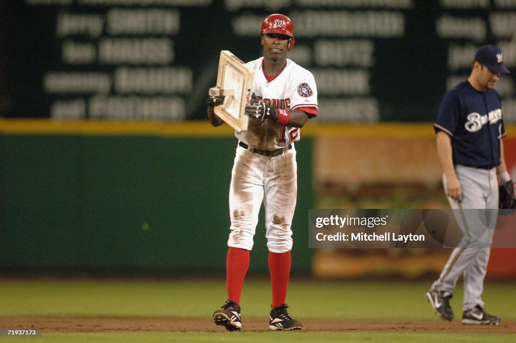 Milwaukee Brewers v Washington Nationals