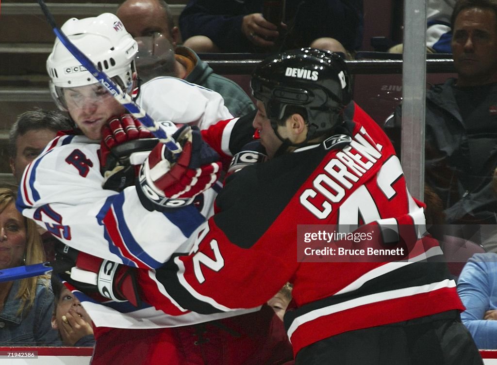 New York Rangers v New Jersey Devils