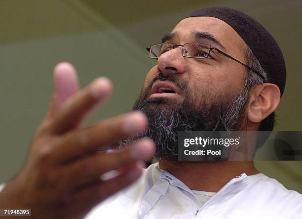Anjem Choudary objects to comments made by Home Secretary John Reid speaking about the global fight against terrorism during a press conference on...
