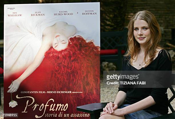 Actress Rachel Hurd-Wood of Britain poses during the photocall of "Profumo, storia di assassino" directed by German director Tom Tykwer, 20 Septembre...