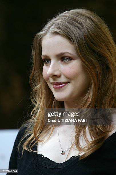 Actress Rachel Hurd-Wood of Britain poses during the photocall of "Profumo, storia di assassino" directed by German director Tom Tykwer, 20 Septembre...