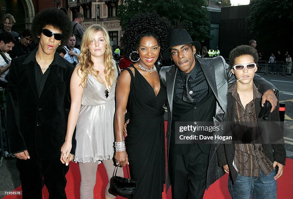 Rapper Coolio and Sandy Lamb arrive with guests at the MOBO Awards ...