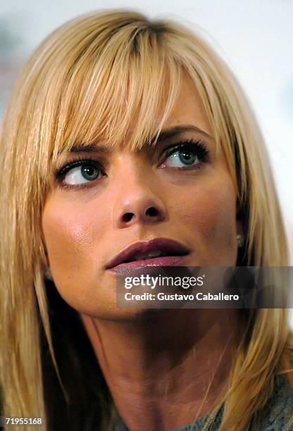 Jaime Pressly attends the My Name Is Earl DVD signing with the cast at the NBC Experience store on September 20, 2006 in New York City.