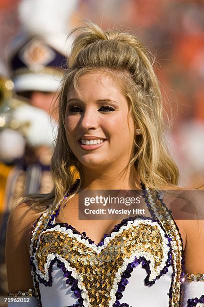 Golden Girls perform at halftime during a game against the Auburn Tigers on September 16, 2006 at Jordan-Hare Stadium in Auburn, Alabama. The Auburn...