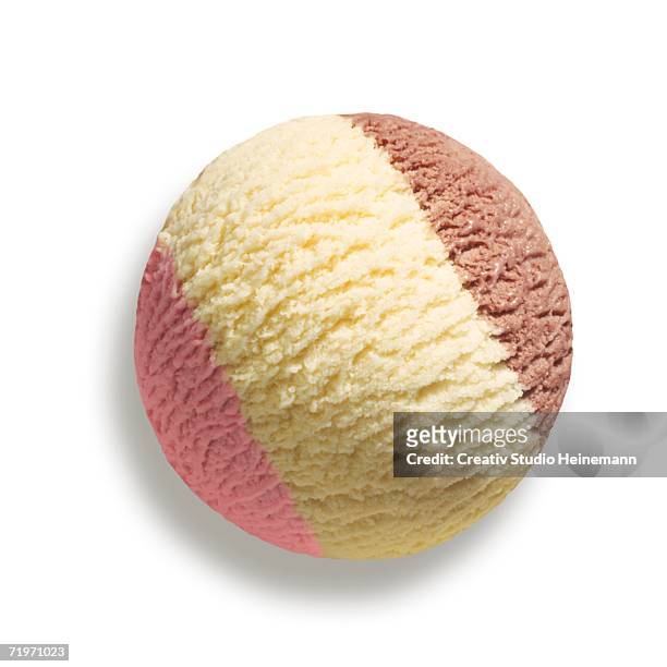 scoop of ice cream - ice cream scoop stock pictures, royalty-free photos & images