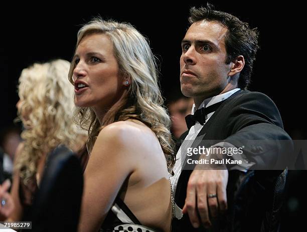 Drew Banfield of the West Coast Eagles looks on during the West Coast Eagles 2006 AFL Brownlow Medal Dinner at the Burswood Entertainment Complex...