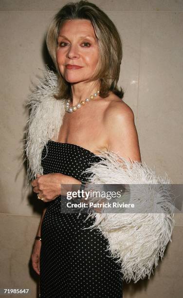 Fashion designer Carla Zampatti attends the Vin De Champagne Awards at the Glass Brasserie, Sydney Hilton on September 25, 2006 in Sydney, Australia.