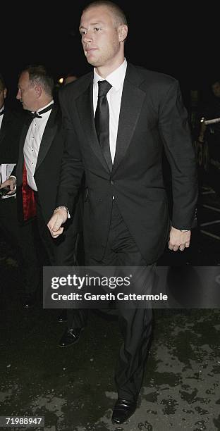 Andrew Flintoff arrives at the Professional Cricketers Association Awards Dinner held at The Royal Albert Hall on September 25, 2006 in London,...