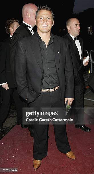 Darren Gough of Essex arrives at the Professional Cricketers Association Awards Dinner held at The Royal Albert Hall on September 25, 2006 in London,...