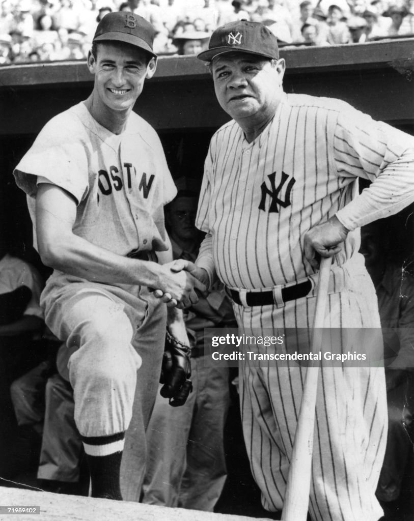 Babe Ruth Meets Ted Williams