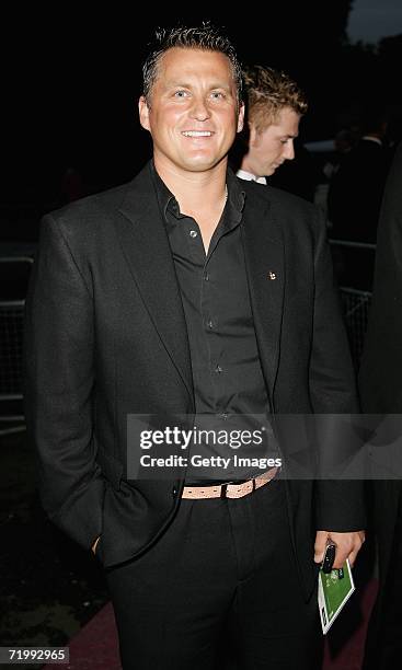 Darren Gough arrives at the Professional Cricketers Association Awards Dinner held at The Royal Albert Hall on September 25, 2006 in London, England.