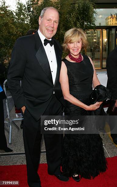 Michael Eisner and wife Jane Breckenridge attend the Metropolitan Opera 2006-2007 season opening night at Lincoln Center September 25, 2006 in New...