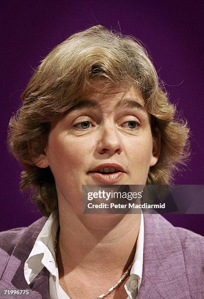 Communities and Local Government Secretary - Ruth Kelly speaks to conference on September 26, 2006 in Manchester, England. Prime Minister Tony Blair...