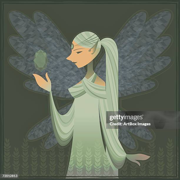 High Byte Angel Stone Angel High Res Illustrations - Getty Images