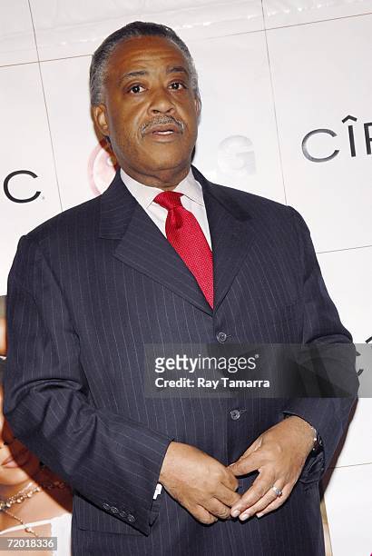 Reverend Al Sharpton attends Janet Jackson's "20 Y.O." Album Release Party at Room Service September 26, 2006 in New York City.