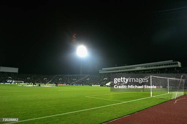 General view during the UEFA Champions League Group A match between Levski Sofia and Chelsea at Stadium Vasil Levski on September 27, 2006 in Sofia,...