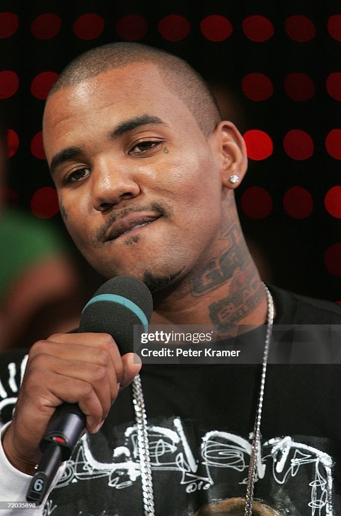 The Game Rapper Tv Rapper The Game makes an appearance on MTV's Total Request Live at ...