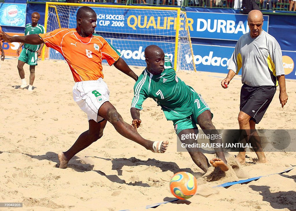 Ivory Coast player Nebbie Lassane Traore