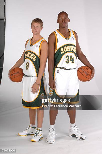 Stuart Ridnour Seattle Supersonics Media Day Photos and Premium High Res Pictures ...