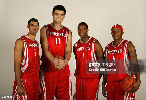 2006 Houston Rockets Yao Ming Tracy Mcgrady 2006 Photos and Premium High Res Pictures ...