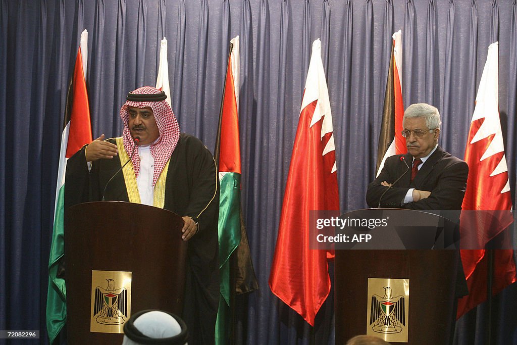 Bahraini Foreign Minister Sheikh Khaled